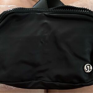 lululemon athletica Black Belt Bag Compact and Minimalist